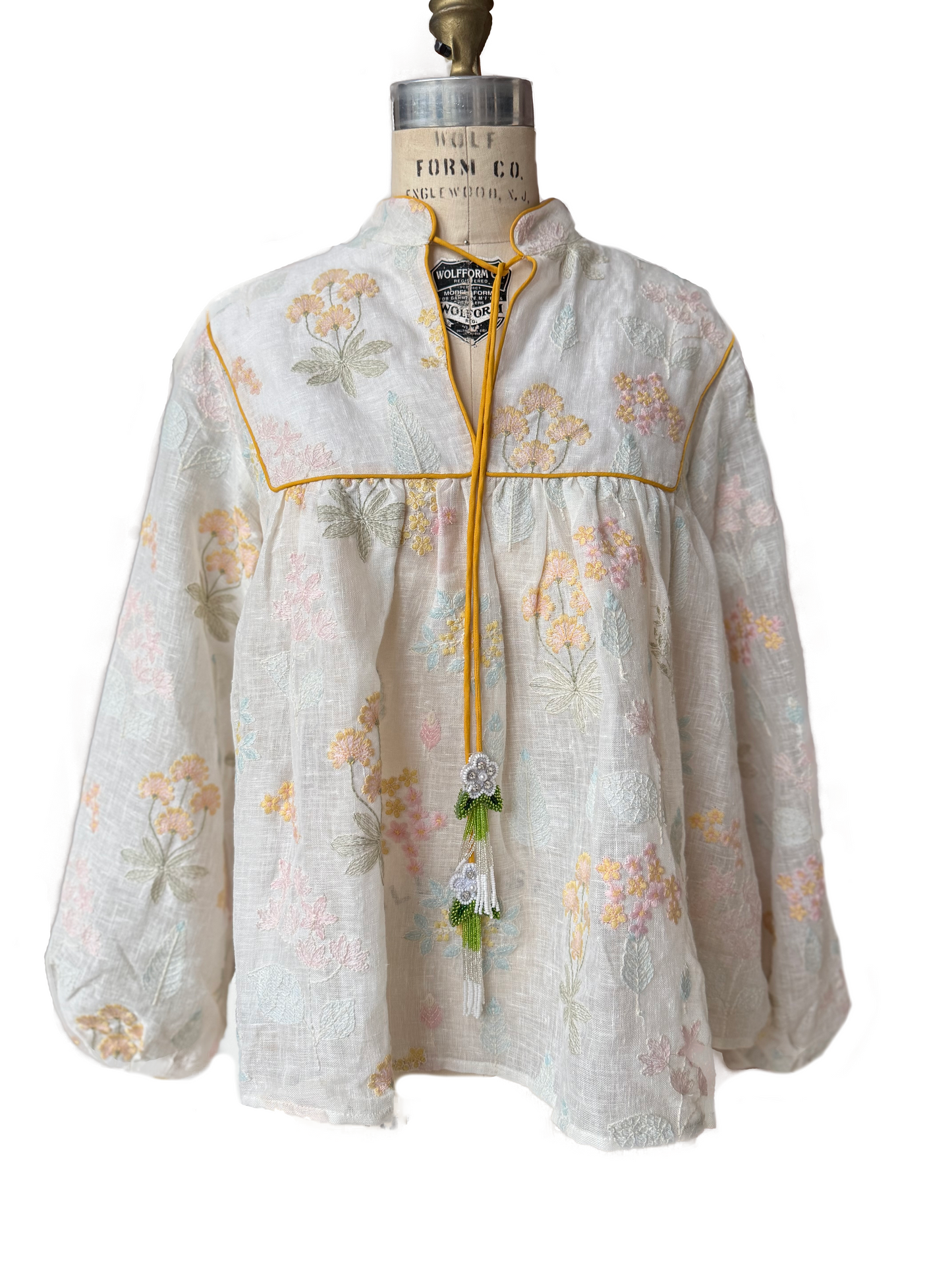 Colaba Blouse — Marigold