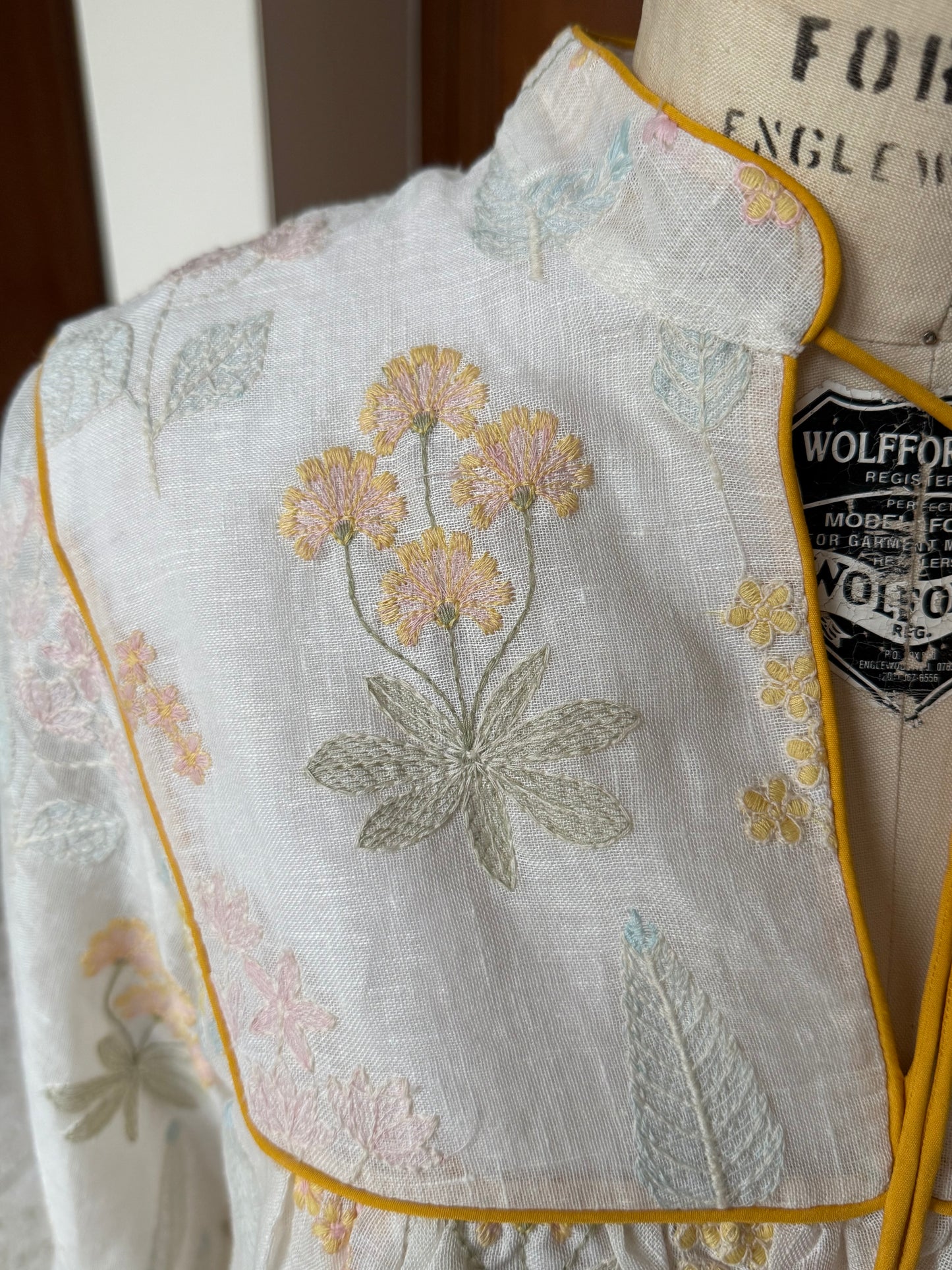 Colaba Blouse — Marigold