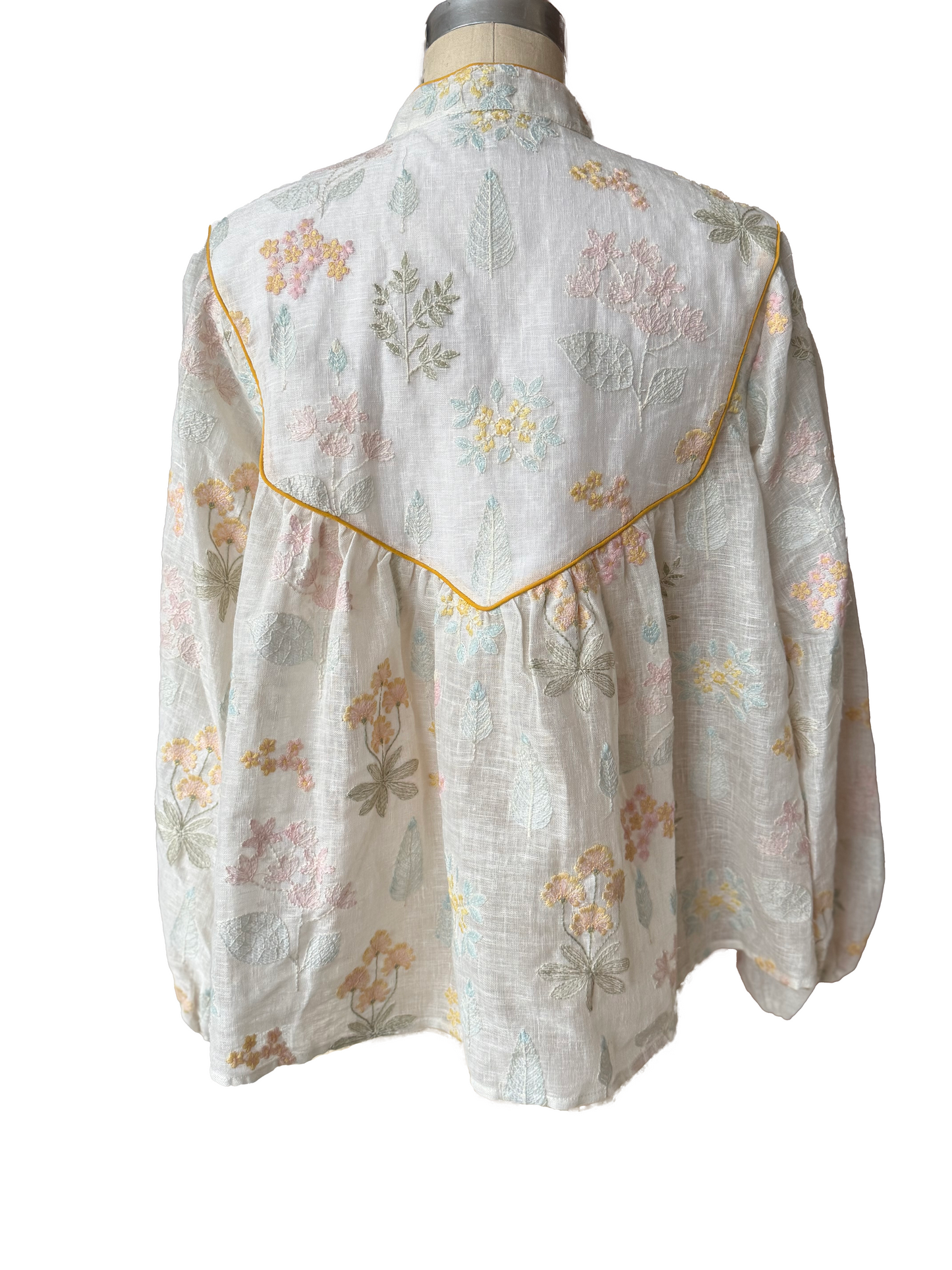 Colaba Blouse — Marigold